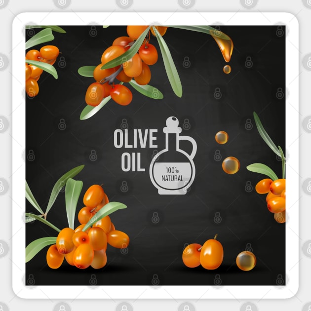 Olives oil blackboard Sticker by GreekTavern